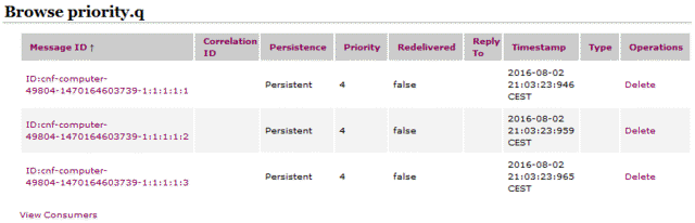 apache activemq message browser no priority