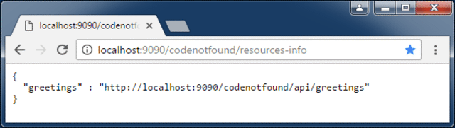 hello world resource registry