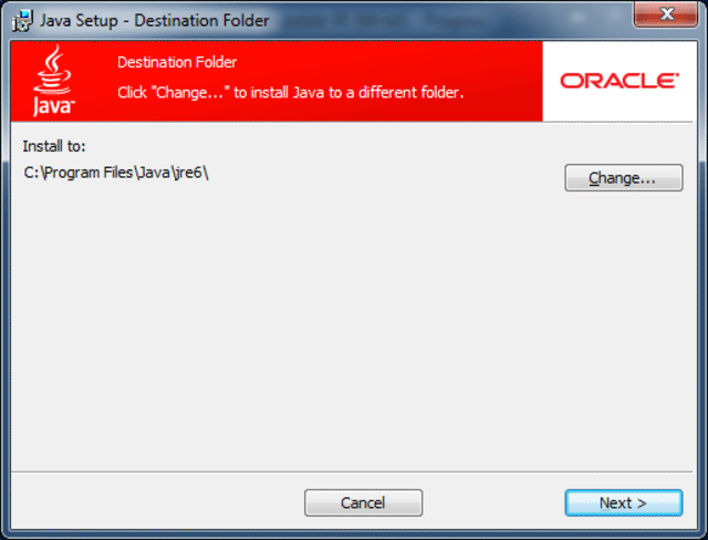 java 6 public jre location