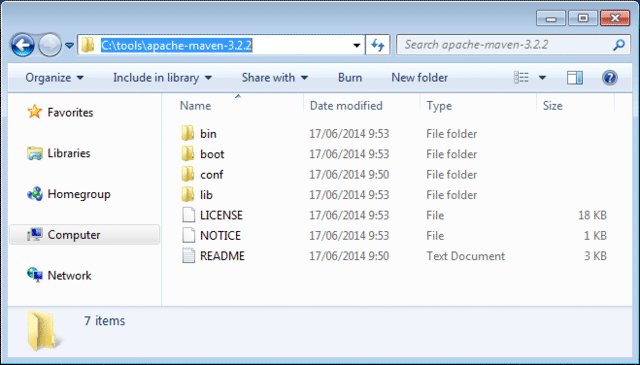 maven 3.2 install location
