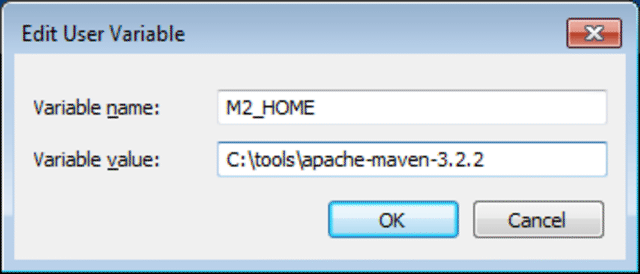 maven 3.2 set home