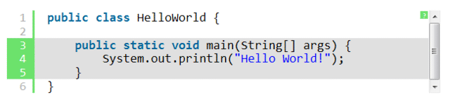 syntaxhighlighter highlight example